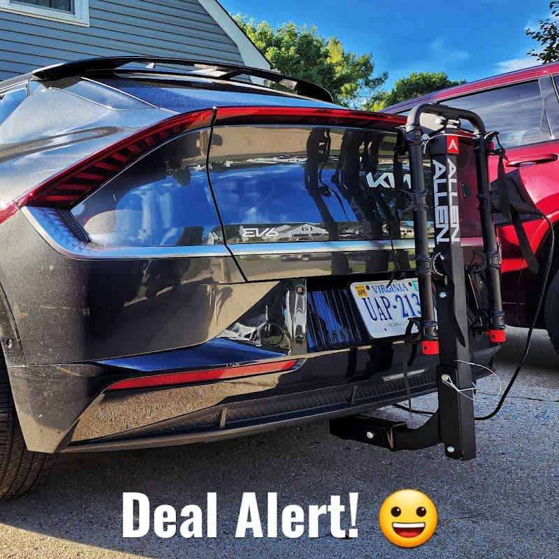 Allen Deluxe 4-Bike Hitch Mount Rack