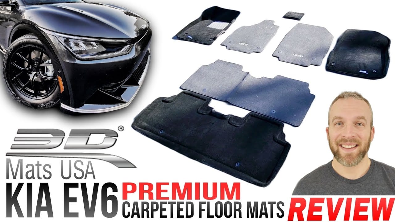 3D Mats USA Kia EV6 “PREMIUM” Carpeted Floor Mats Review